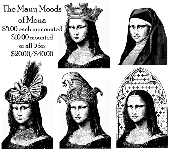 Many Moods of Mona